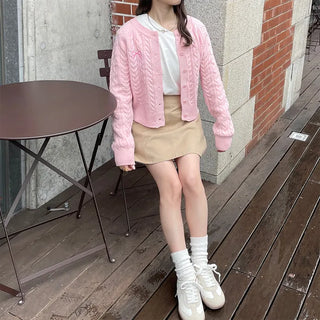 Ribbon Stitch Cardigan