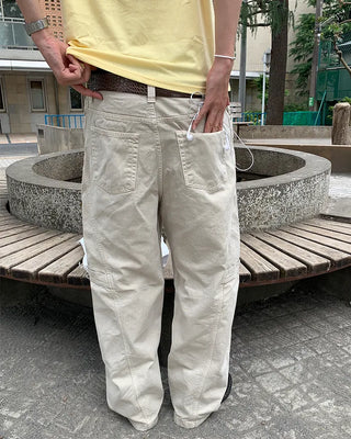 Cutout Wide Fit Pants