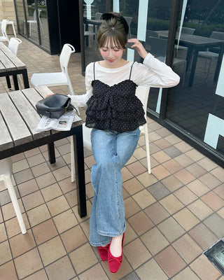 Simple long-sleeved T-shirt