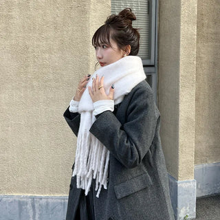 Colorful long scarf