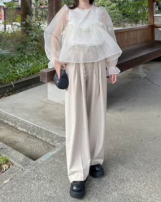 Organza Volume Blouse