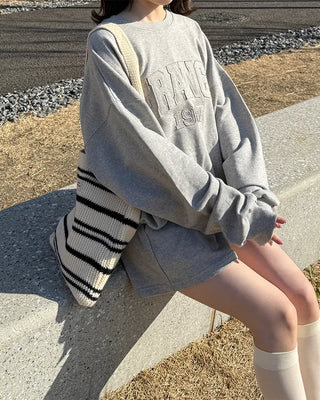 1987 Sweatshirt and Shorts Set