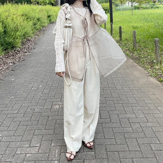 See-through loose knit