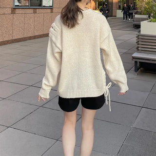 Eyelet Point Knit