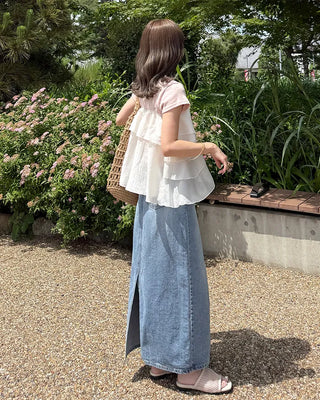 Muffler set Kankan sleeveless