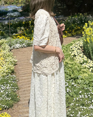 Vintage Crochet Vest