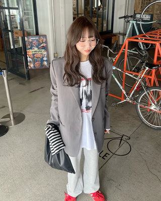 Slit Loose Fit T-Shirt