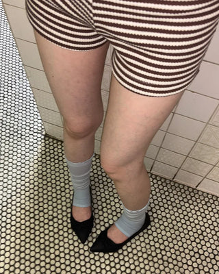 Front gathered pointed toe