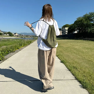 (Unisex) Cotton Wide Pants