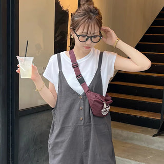 Round neck short-sleeve T-shirt