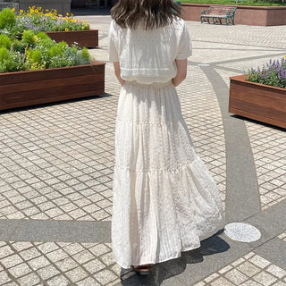 Punched Simple Summer Knit