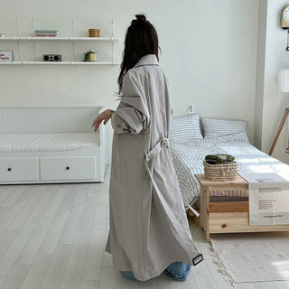 Oversized trench coat