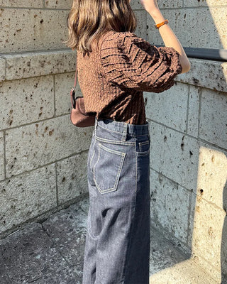 Big puff blouse