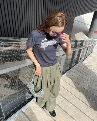 Border Star Patch Short-Sleeve T-Shirt
