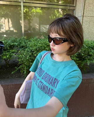 Lettering Short-Sleeved T-Shirt
