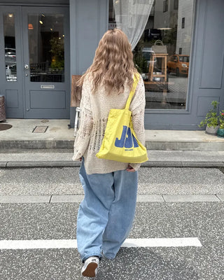 Loose-fitting openwork knit