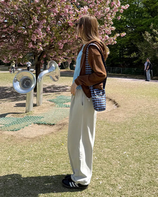 Belted Tuck Sweatpants