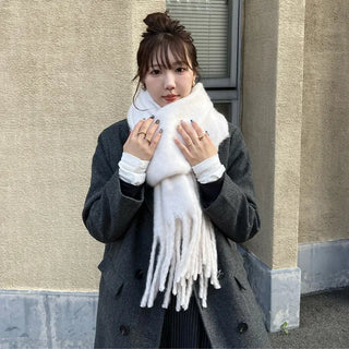 Colorful long scarf