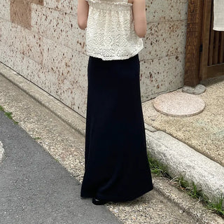 Semi-mermaid long skirt