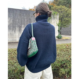 (Unisex) Half-Zip Knit