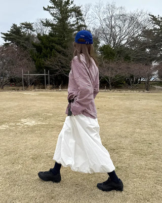 Balloon Fit Long Skirt