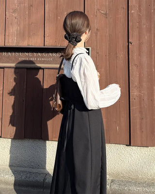 Simple bustier long dress