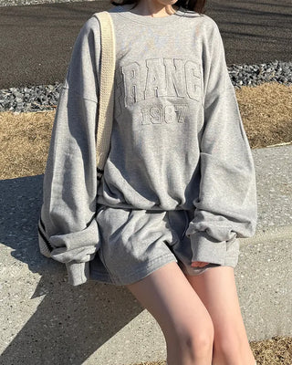 1987 Sweatshirt and Shorts Set