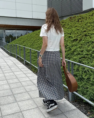 Perforated Cropped Short-Sleeve T-Shirt