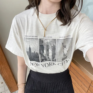 Printed New York T-shirt