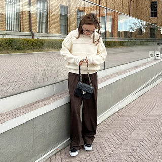 Color patchwork knit