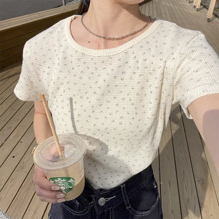 Flower Waffle T-shirt