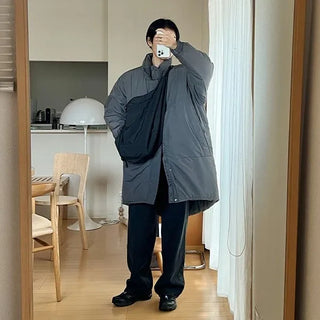 Oversized nylon sling bag