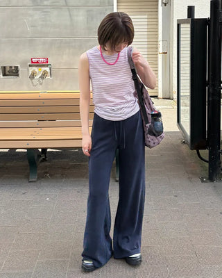 Border Heart Pocket Sleeveless