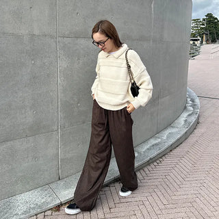 Color patchwork knit