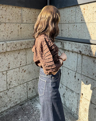 Big puff blouse