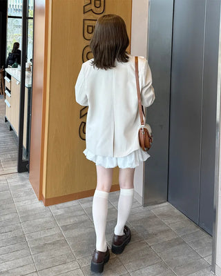Pumpkin balloon fitted mini skirt