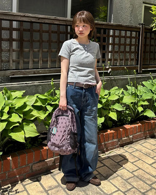 Polka Dot Nylon Backpack