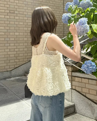 Rose Detail Bustier