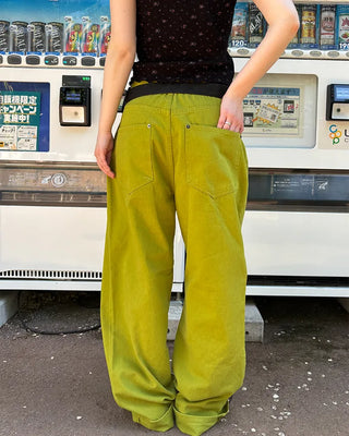 Colored cotton pants