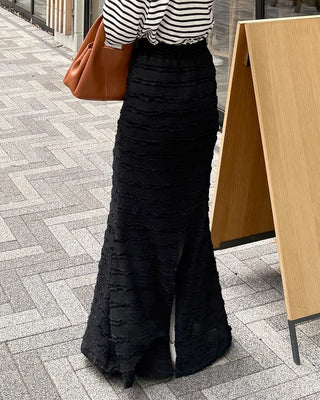 Frilled Mermaid Long Skirt