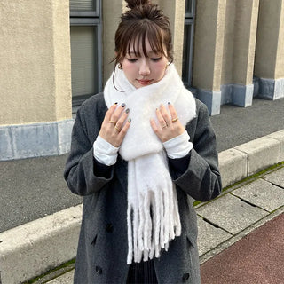 Colorful long scarf