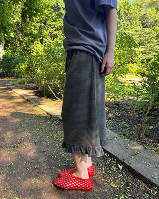 Jelly flat shoes