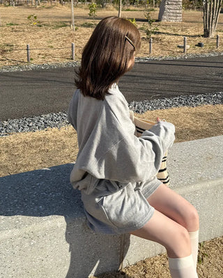 1987 Sweatshirt and Shorts Set