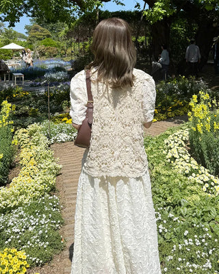 Vintage Crochet Vest
