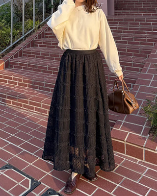 Basic One-Shoulder Crop Sweatshirt