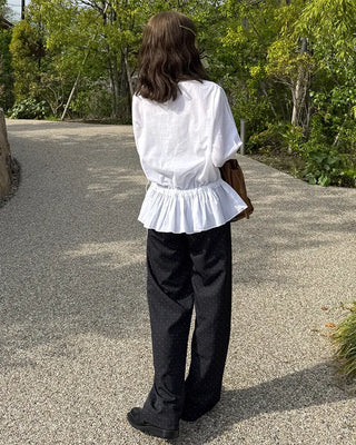 Dot banding pants
