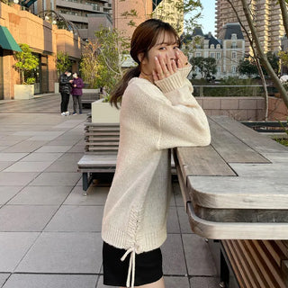 Eyelet Point Knit