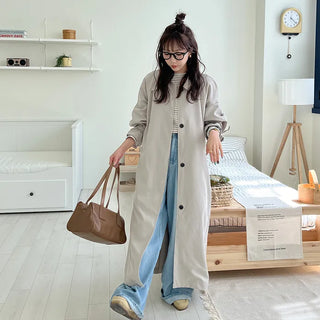 Oversized trench coat