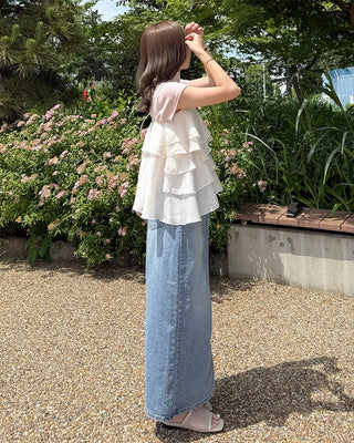 Muffler set Kankan sleeveless