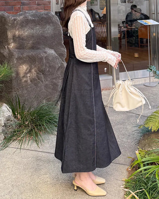 Flower sheer layered T-shirt